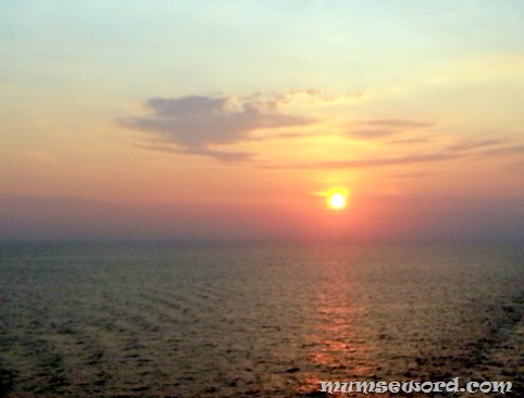 sunrise ocean