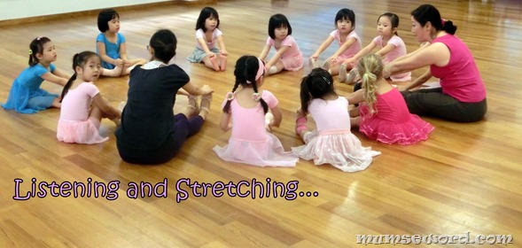 Ballet kids stretch