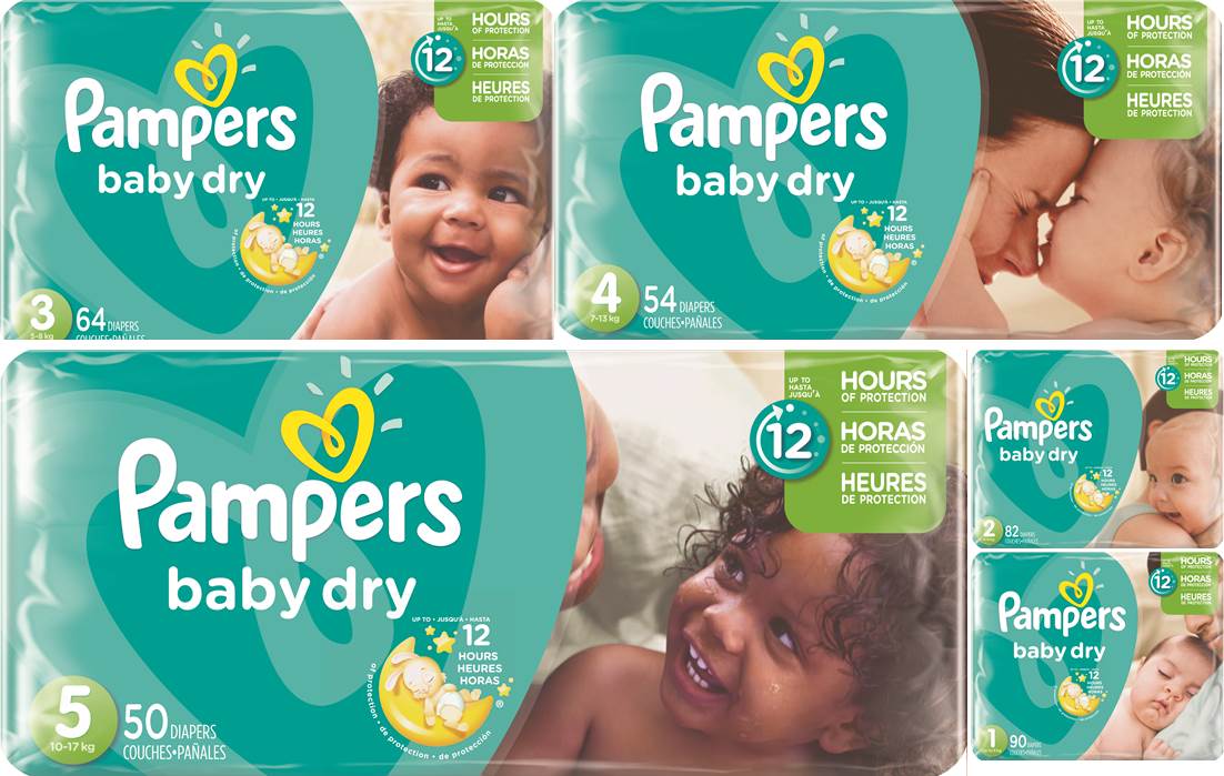 Pampers Baby Dry size
