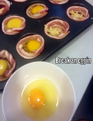Bacon Egg Muffin Egg