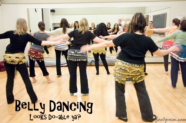 belly dancing class