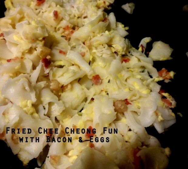 Fried Chee Cheong Fun with Eggs