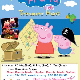 Peppa Pig Treasure Hunt giveaway