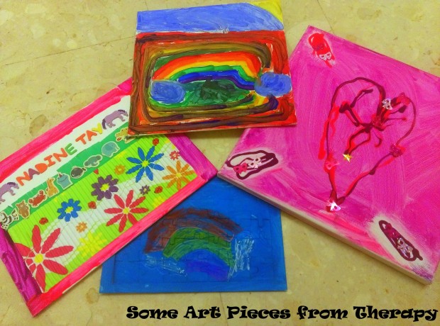 Art Pieces from Therapy